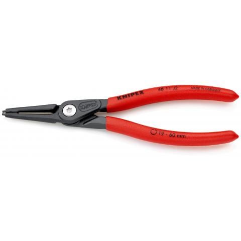 Knipex - Cleste de precizie pentru sigurante interioare cu varfuri drepte 19-60 mm [4811J2SB]