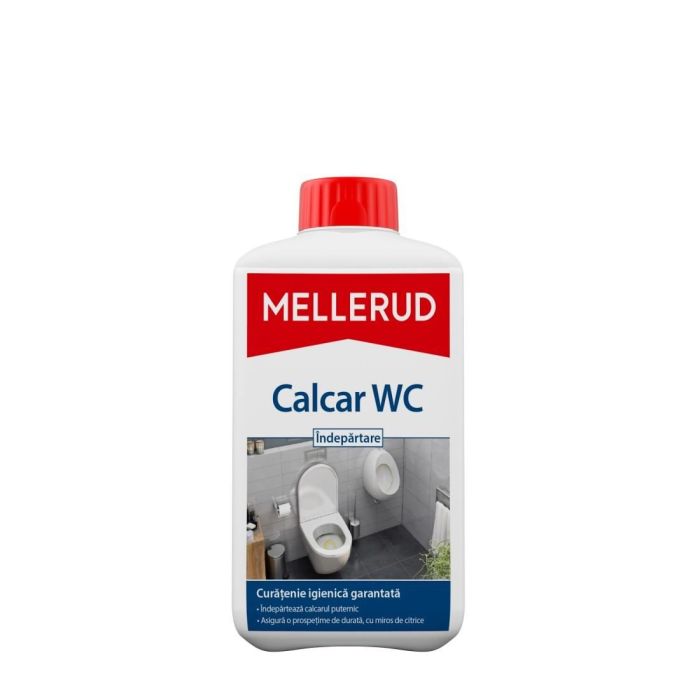 Mellerud - Solutie 1L indepartare calcar si depuneri de pe vase de toaleta [760038]