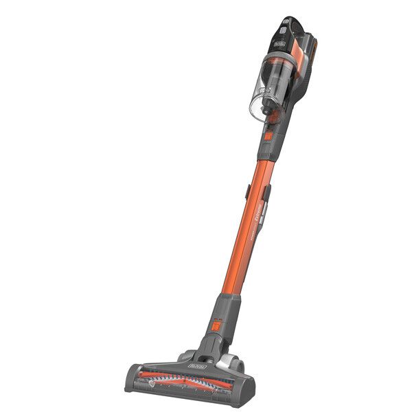 Black+Decker - Aspirator cu extensie pentru pardosele, cu acumulator 18V, 2.0 Ah, 4 in 1