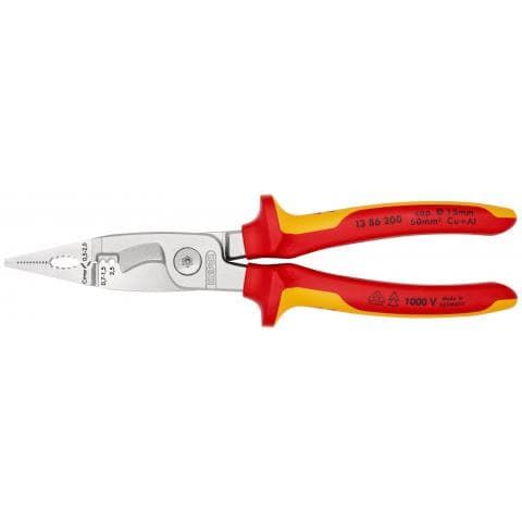 KNIPEX - Cleste pentru instalatii electrice 200 mm [1386200]