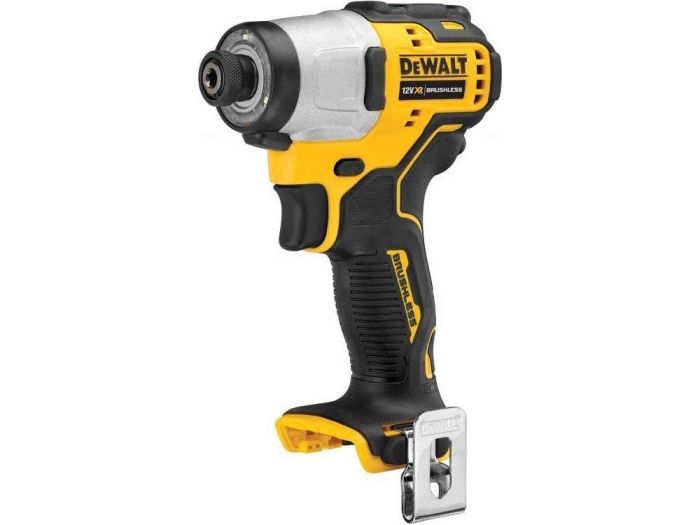 DeWALT - Masina de insurubat cu impact 80Nm, Hex 1/4", 12V, fara acumulator si incarcator [DCF601N-XJ]