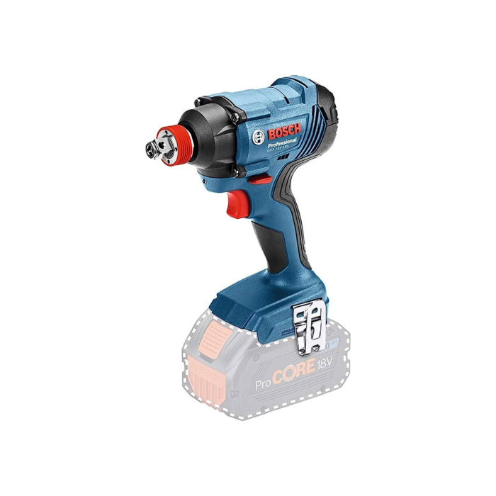 BOSCH - Masina de insurubat cu impact 180Nm, GDX 180-LI, Hex 1/4" si patrat 1/2", 18V, fara acumulator si incarcator [06019G5226]