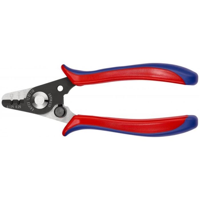 Knipex - Cleste dezizolator pentru cabluri din fibra optica, blister [1282130SB]