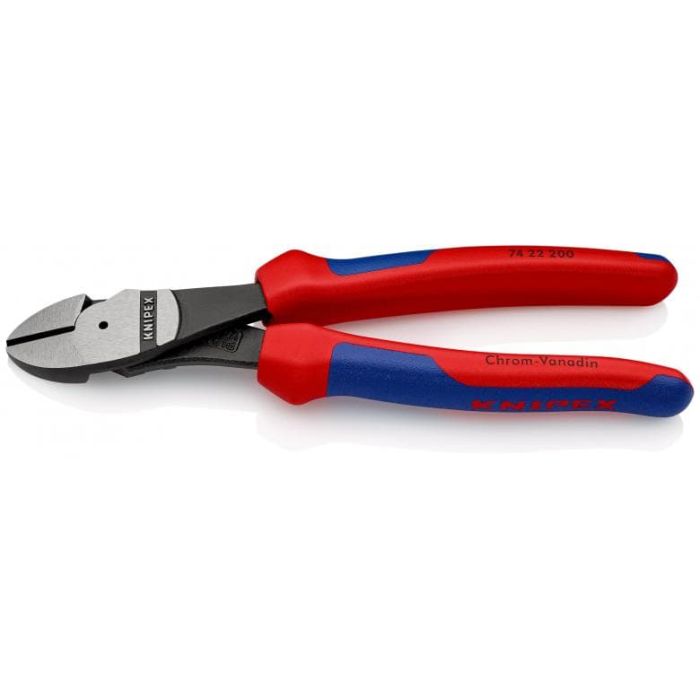 Knipex - Cleste la 12° slefuit si manere multicomponente 200 mm [7422200]