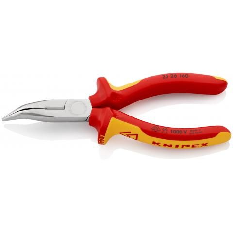 KNIPEX - Cleste cu varf semirotund 160 mm VDE [2526160]