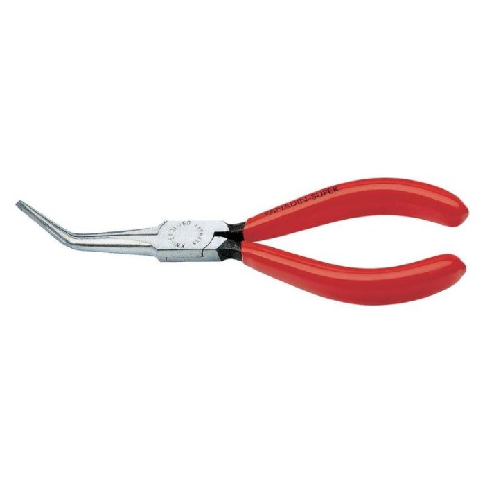 KNIPEX - Cleste cu varf indoit, cu manere din plastic 160mm [3121160]