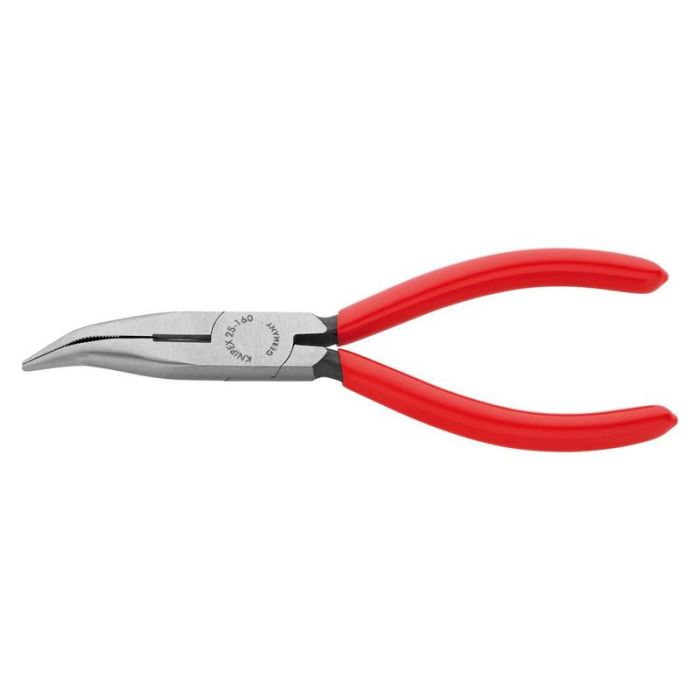 KNIPEX - Cleste plat si rotund cu vrafuri indoite 160mm [2521160]