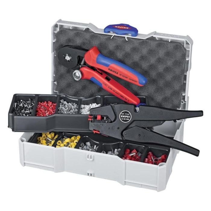 KNIPEX - Set ferule cu capat de sarma cu 4 fete, 1250 piese [979010]