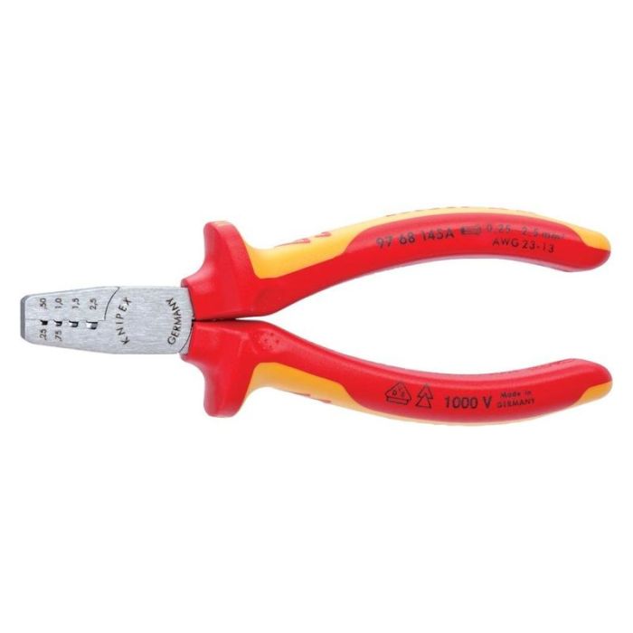 KNIPEX - Cleste pentru sertizat ferule 0.25-2.5qmm [9768145A]