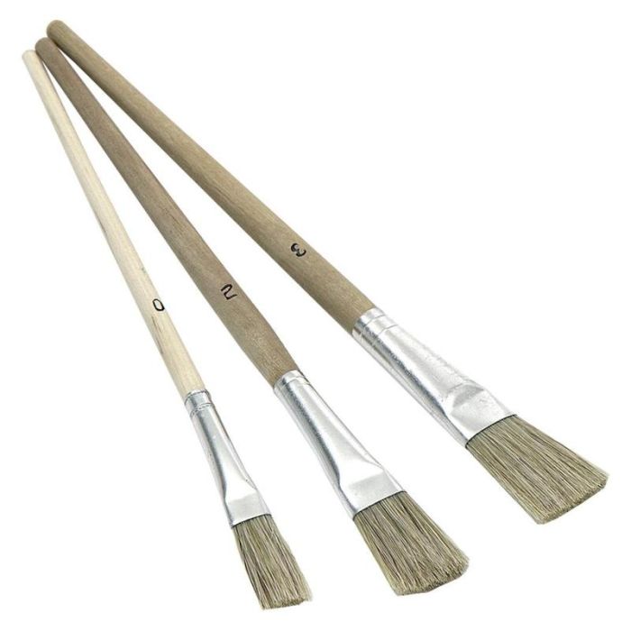 Nolle - Set 3 pensule pentru vopsit dimensiunea 0/2/3 [1059293]