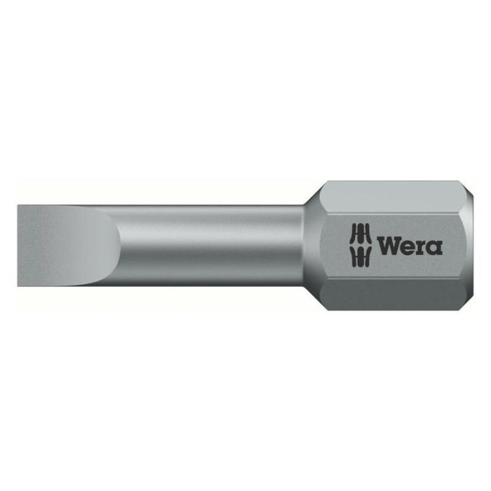 Wera - Bit de torsiune 1/4" DIN 3126, C6.3, SL 4.5x0.6x25mm [05056210001]