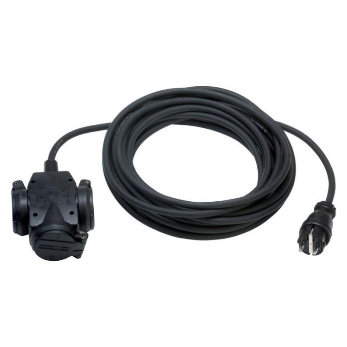 Althoff - Prelungitor triplu IP44 10m H07RN-F3G1.5 [041210d]