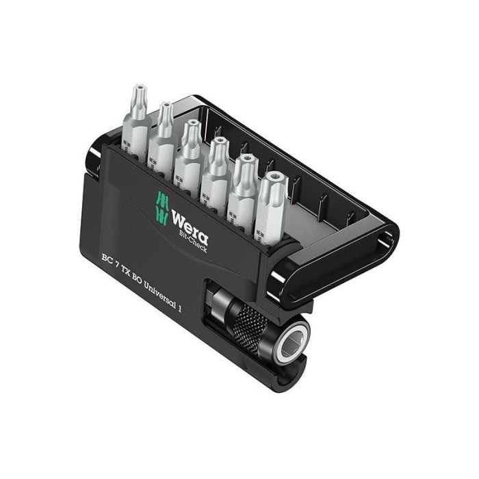 Wera - Trusa biti BC 7 TX BO Universal 1 + adaptor, 7 piese [5056158001]