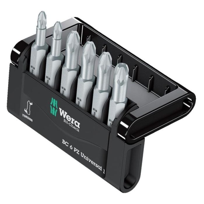 Wera - Set de biti Bit-Check 6 PZ Universal 1 [05056471001]