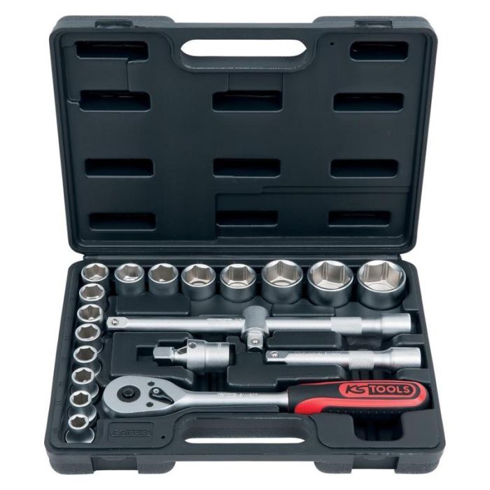 KS Tools - Set chei tubulare 1/2" 20 piese [9110620]