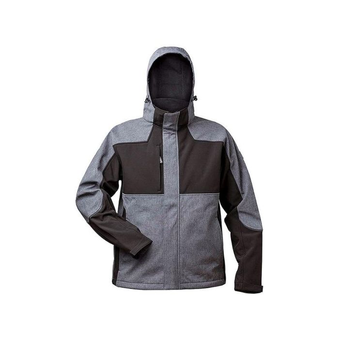 elysee - Jacheta softshell TAU, gri/negru, mas. S [19922/S]