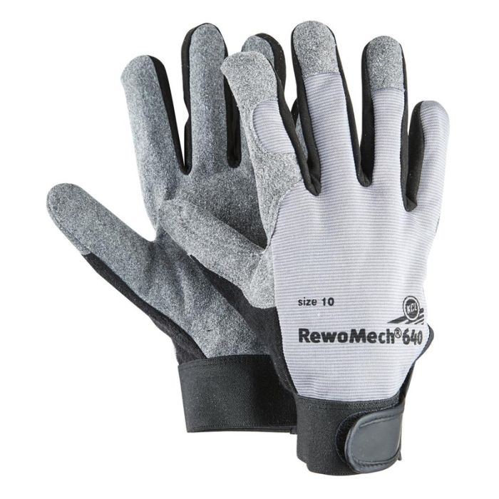 Honeywell - Manusi Rewomech 640, negru/gri, mas. 10