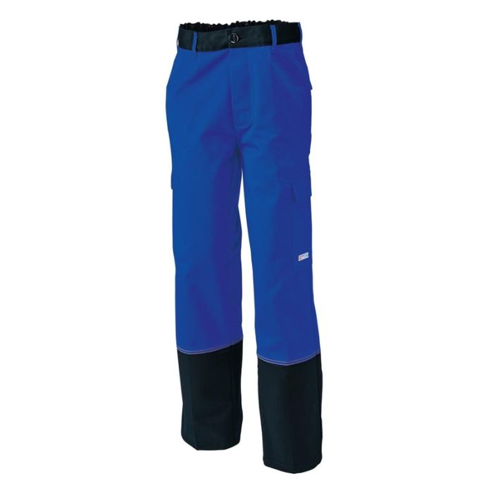 Planam - Pantaloni Weld Shield, albastru/negru, marime 48