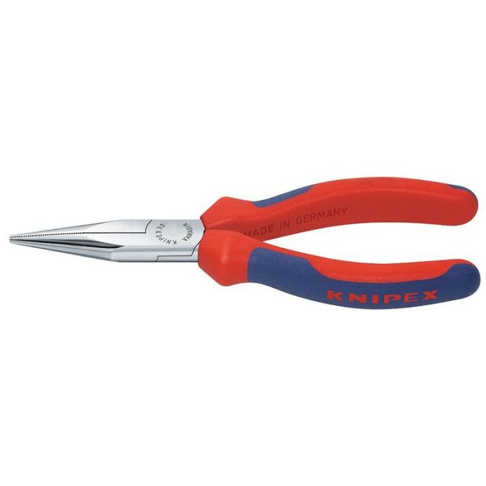 KNIPEX - Cleste cu varf lung cromat cu manere multicomponente 140mm [3025140]