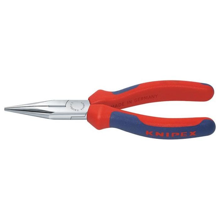 KNIPEX - Cleste plat si rotund cromat cu manere multicomponent 140mm [2505140]