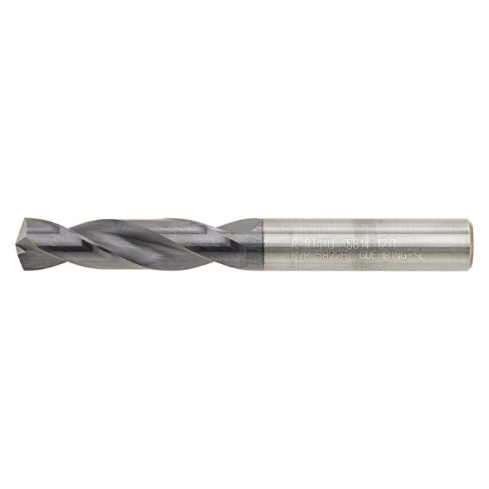 GUHRING - Burghiu carbura solida VHM, DIN6537K, 3xD, tija HE, 11.4mm [9056140114000]