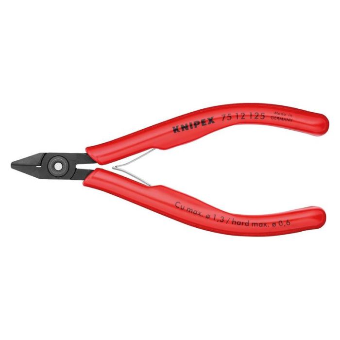 KNIPEX - Cleste pentru electronica cu clema de sarma 125mm [7512125]