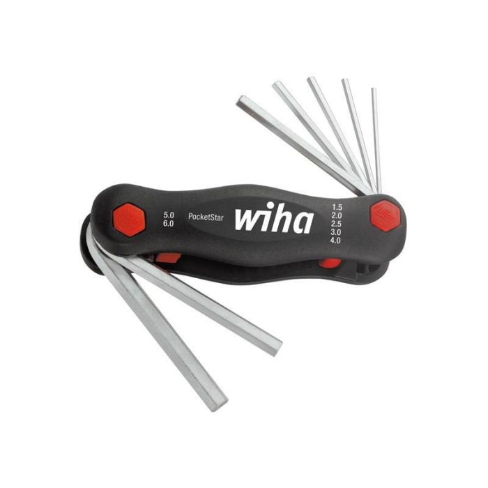 wiha - Surubelnita pliabila PocketStar 1.5-6mm, 7 piese [WH23035]