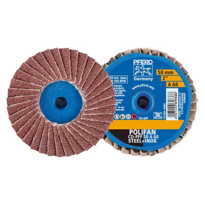 Pferd - Disc lamelar POLIFAN corindon 50mm P60 [42719106]