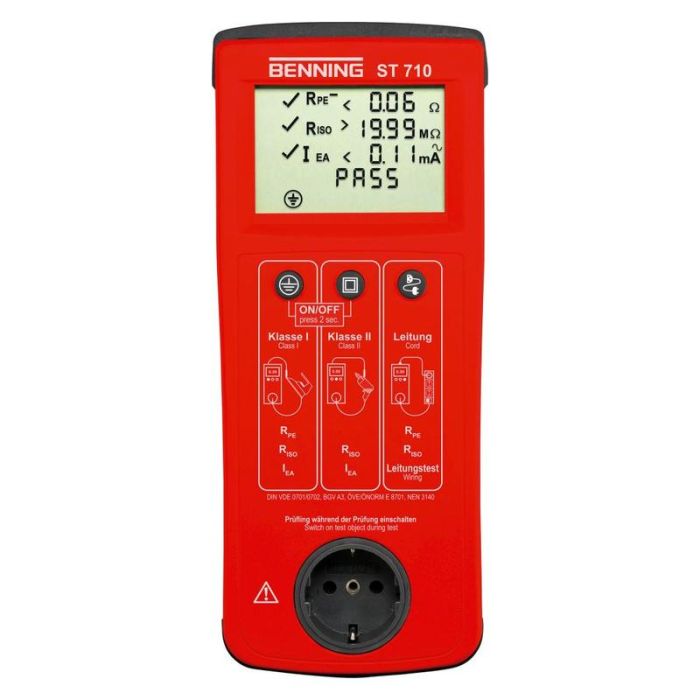 Benning - Tester pentru dispozitivele electrice ST 710 [50308]