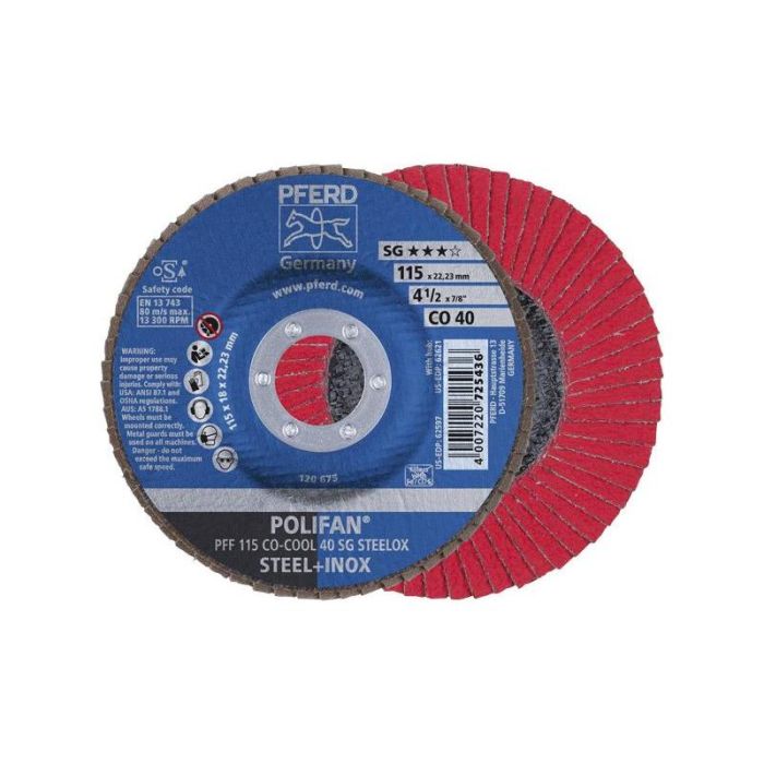 Pferd - Disc lamelar curbat SGP-COOL 115mm CO40 [PFC115CO40SGP-COOL]