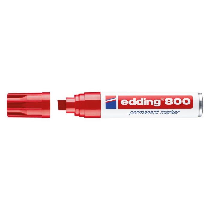 Edding - Marker permanent 800 rosu [4-800002]