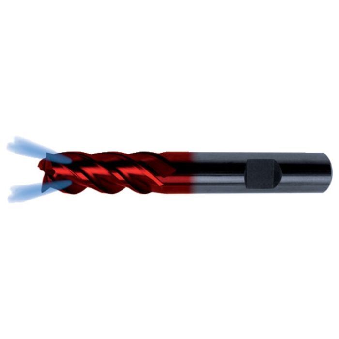 GUHRING - Freza VHM Fire, DIN 6527, tip inox, tija HB, Z4, 8mm [9033660080000]