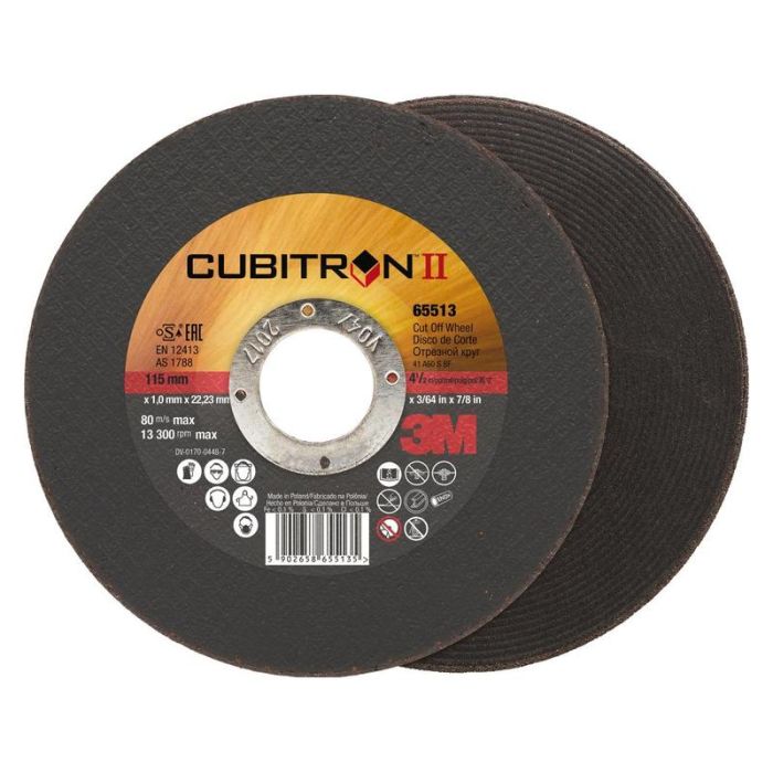 3M - Disc de taiere Cubitron II drept 115x1.6mm [7100015157]