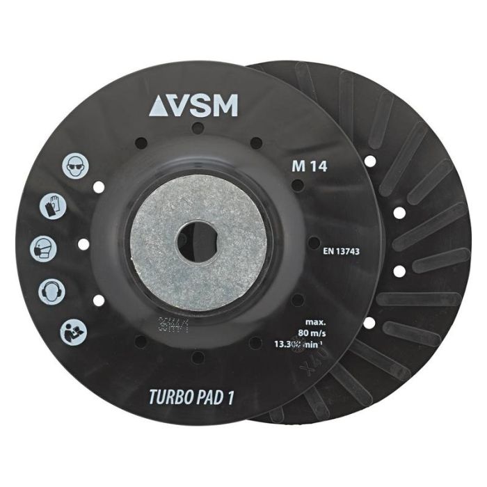 VSM - Suport disc abraziv cu nervuri M14 115mm [731302]