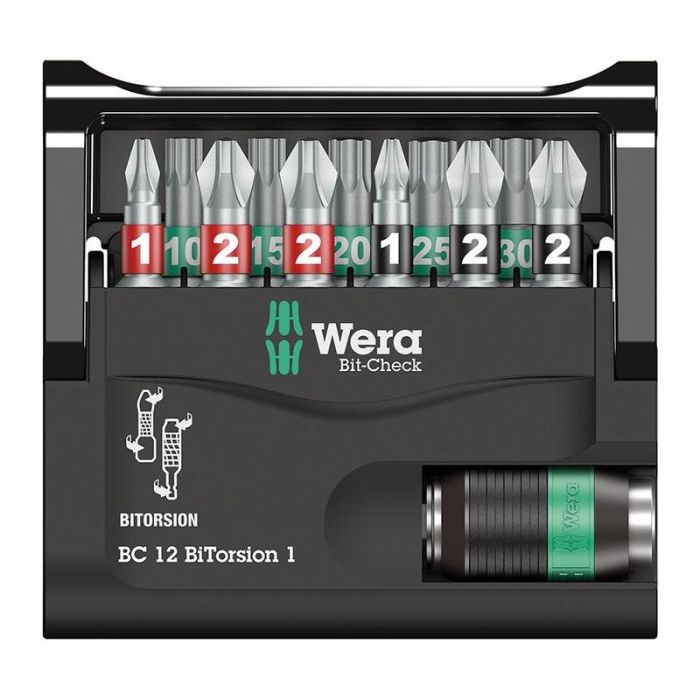 Wera - Trusa de biti Bit-Check 12 BiTorsion 1 [05057420001]