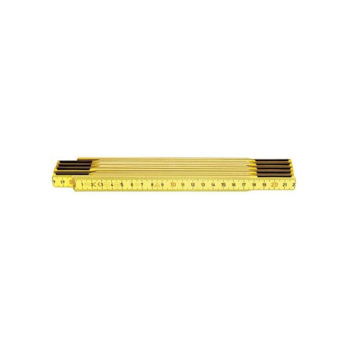 Hultafors - Metru pliabil din fag 2m x 17mm galben [105354]