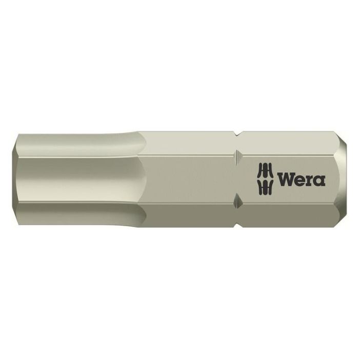 Wera - Bit inox 1/4" DIN3126 C6.3, HEX 6x25mm [05071076001]