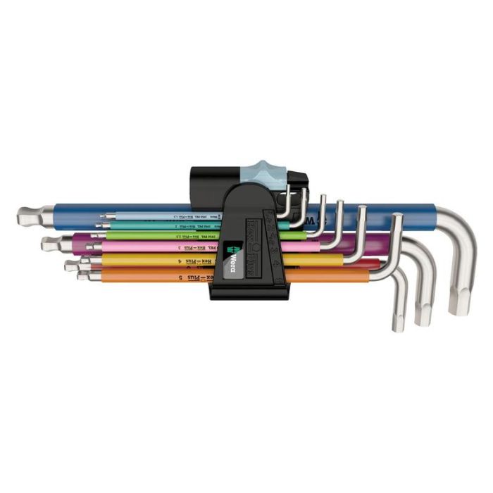 Wera - Set chei imbus Multicolor inox, 9 piese [05022669001]