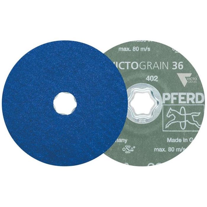 Pferd - Disc abraziv din fibra CC-FSVICTOGRAIN 115mm P36 [64111536]