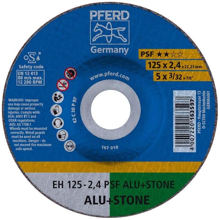 Pferd - Disc de debitatare C30PPS 125x2.4mm [EH125-2,4C30PPSF]