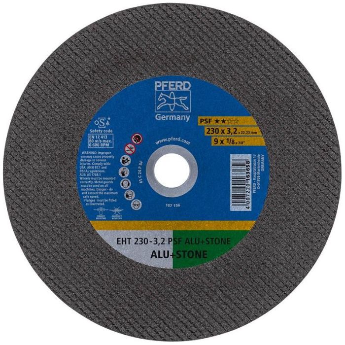 Pferd - Disc de taiere C24PPS drept 230x3.2mm [EHT230-3,2C24PPSF]