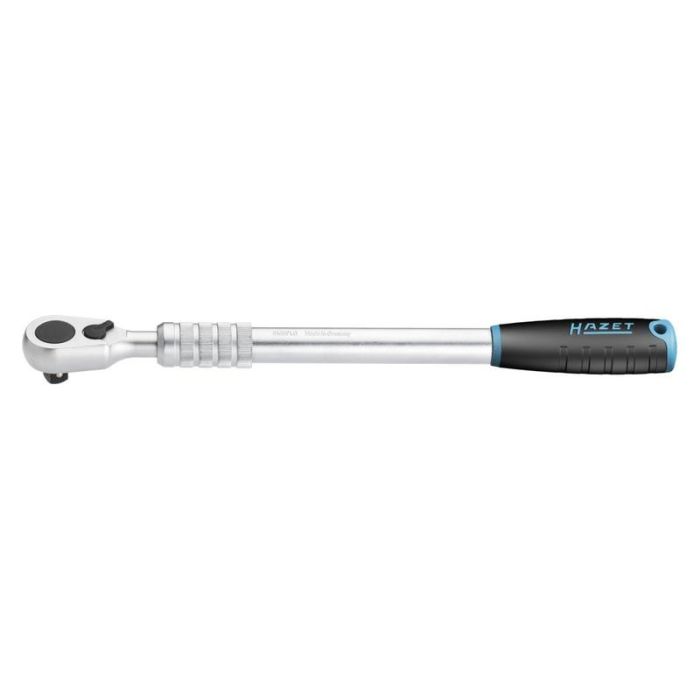 Hazet - Antrenor telescopic cu clichet reversibil 1/2", 414-614mm [916HPLG]