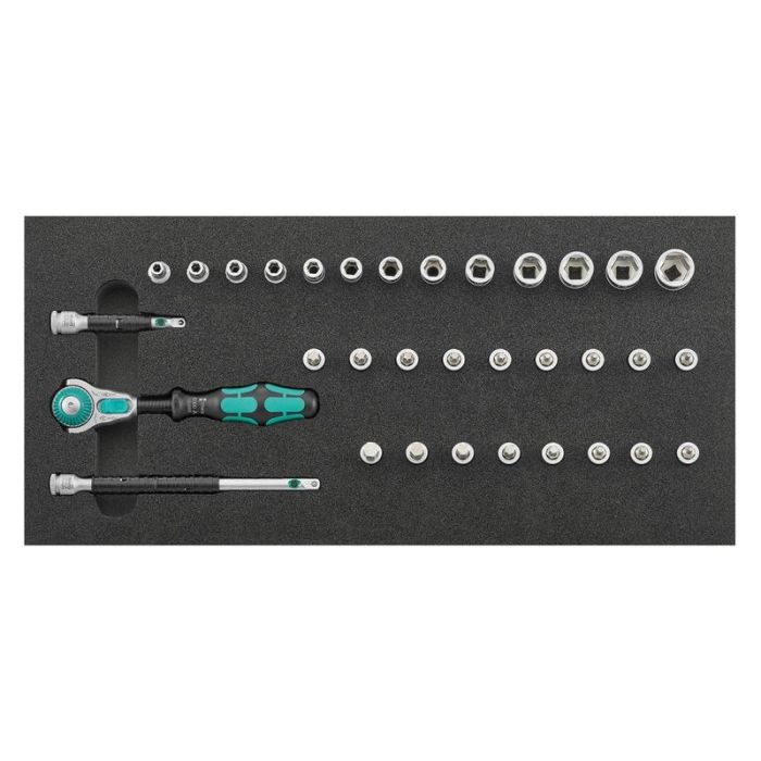 Wera - Modul de scule 1/3 cu chei tubulare 1/4" [4053569861922.]