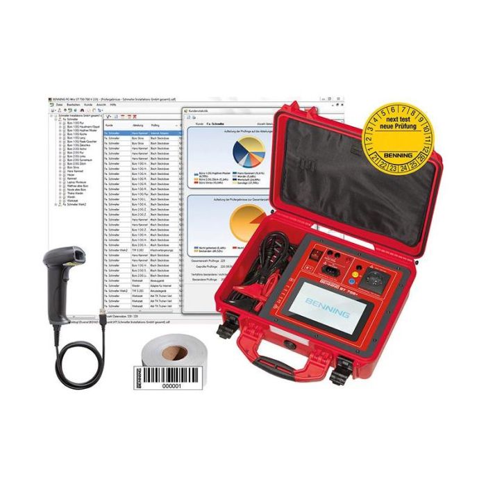 Benning - Tester pentru dispozitive electrice ST 755+SET [050333]