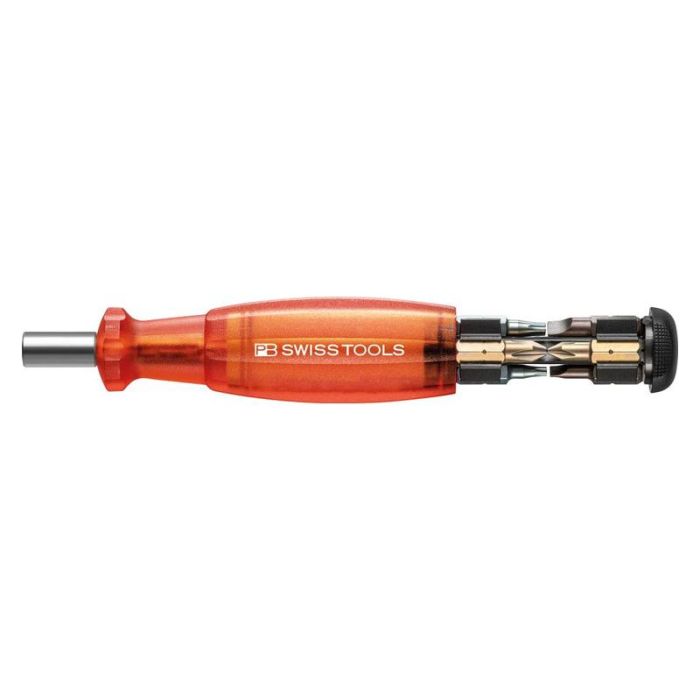 PB Swiss Tools - Surubelnita pentru biti 8 piese, PH, TX [PB6464.Red]