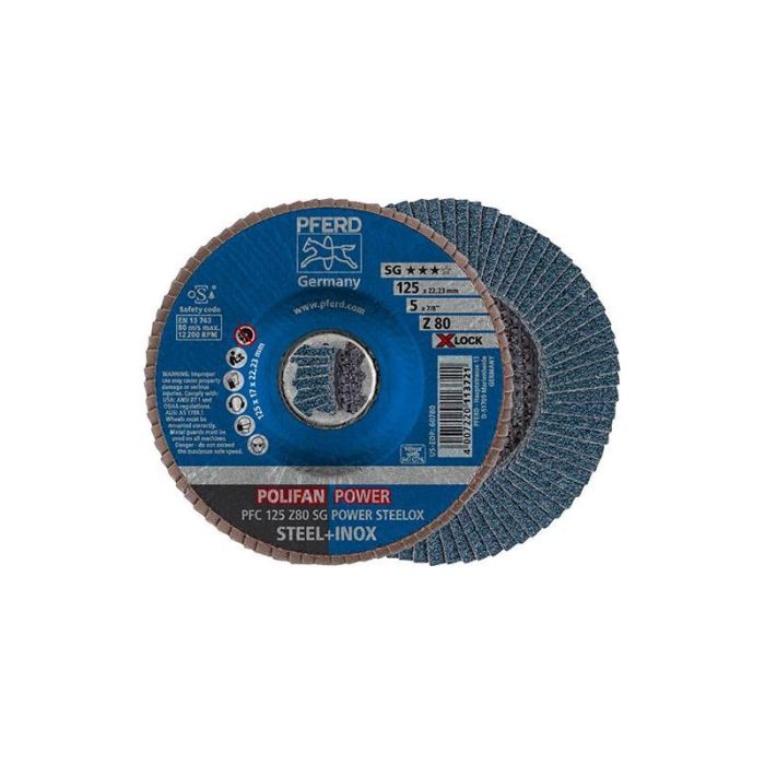 Pferd - Disc lamelar X-LOCK STEELOX P80 SGP 125mm [67788127]