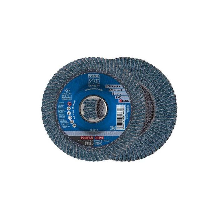 Pferd - Disc abraziv lamelar cubat X-LOCK SGP 125mm L P40 [67689063]