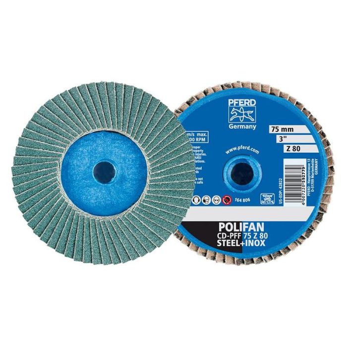 Pferd - Disc abraziv COMBIDISC zirconiu 75mm P80 [42719708]