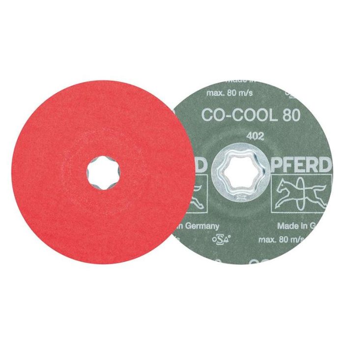 Pferd - Disc polizare din fibra CC-FSCO-COOL 125mm P80 [64193108]