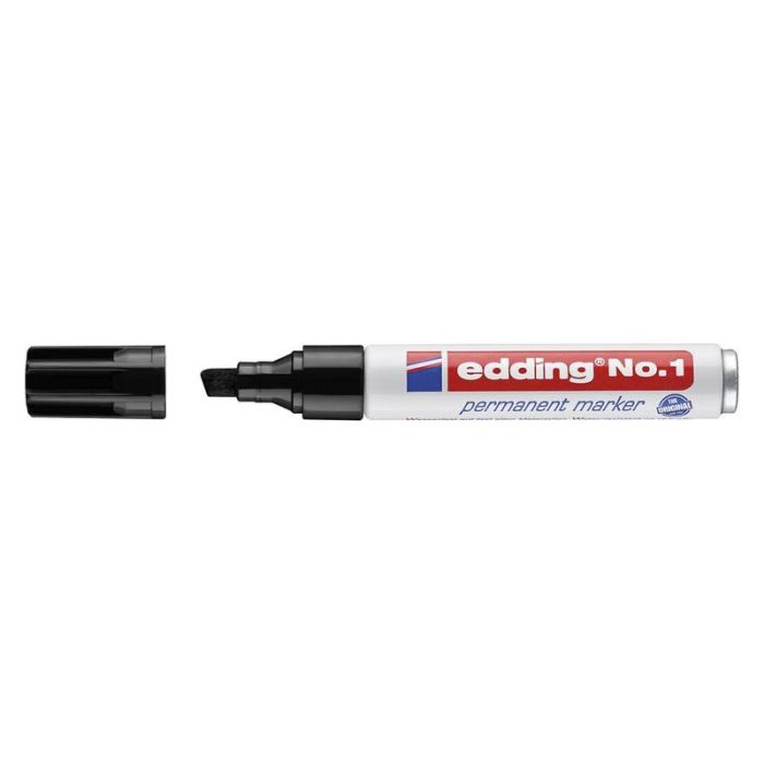 Edding - Marker permanent 1 negru [4-1001]